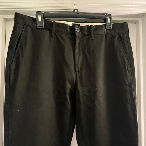 J. Crew 770 Straight Leg Black Pants - Picture 2 of 8